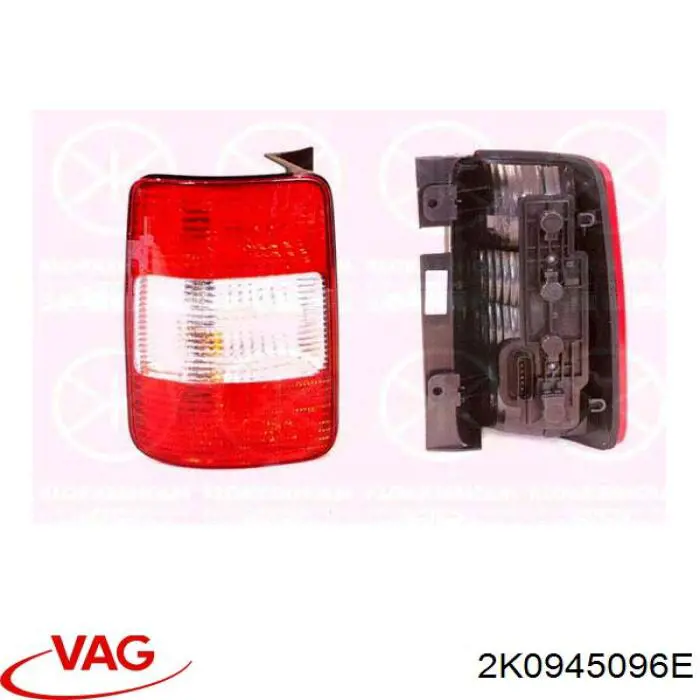 Задні ліхтарі VAG 2K0945096E ціна, від 25.20 USD