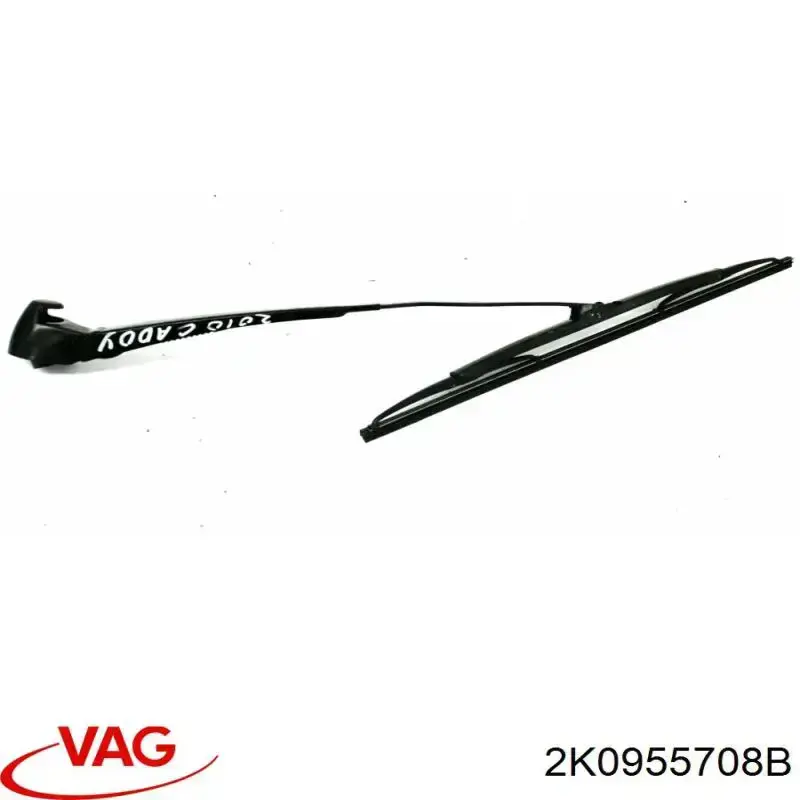Важіль-поводок склоочисника заднього скла VAG 2K0955708B ціна, від 41.50 USD