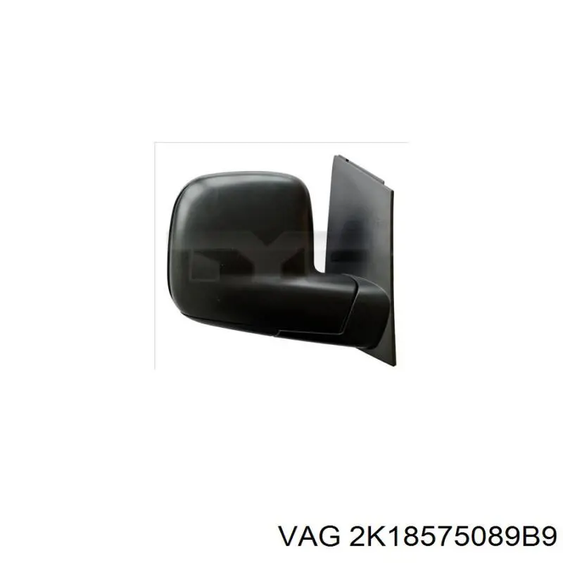 Праве бічне дзеркало VAG 2K18575089B9 ціна, від 48.20 USD