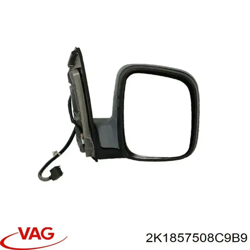 Ліве бічне дзеркало VAG 2K1857508C9B9 ціна, від 62.60 USD