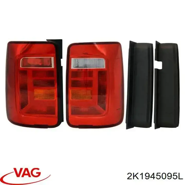 Ліхтар задній лівий VAG 2K1945095L ціна, від 76.21 USD