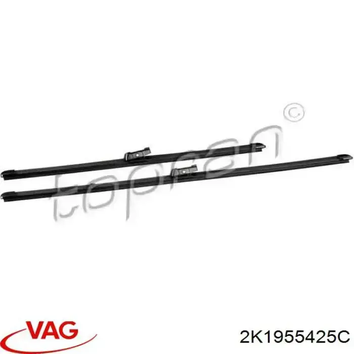 W2VM441V Polcar Щітка двірника ліва