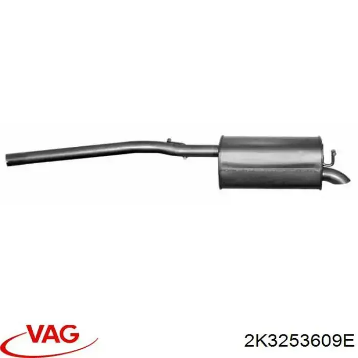 Глушник, задня частина MTS 0161204