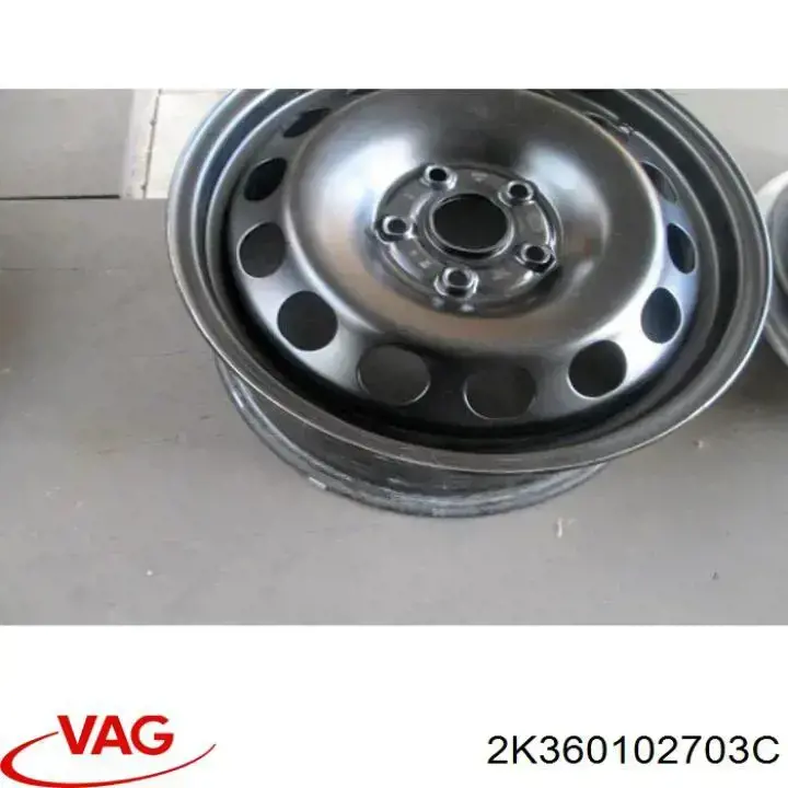 Диски колісні (штамповані) VAG 8P060102703C ціна, від 134.15 USD