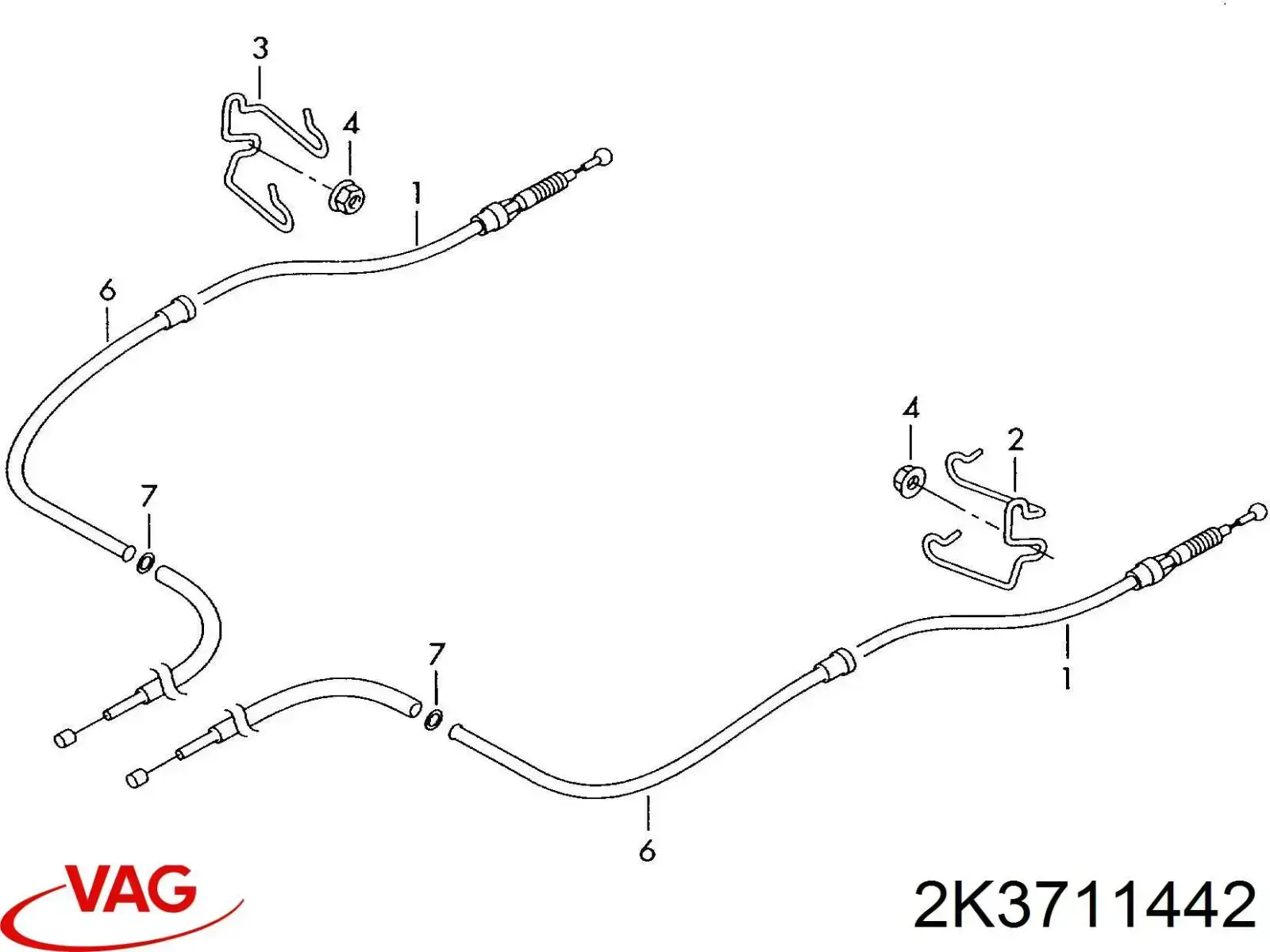 2K3711442 VAG 