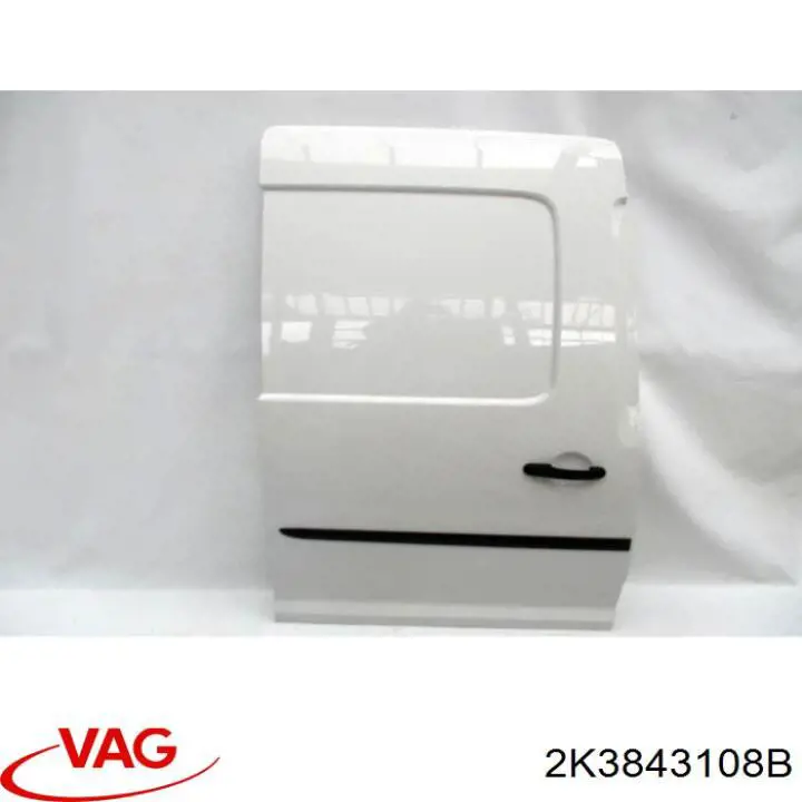 Двері бічні (зсувні), праві VAG 2K3843108B ціна, від 114.02 USD