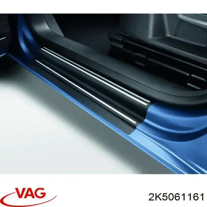 Килимки підлоги (багажника) VAG 2K5061161