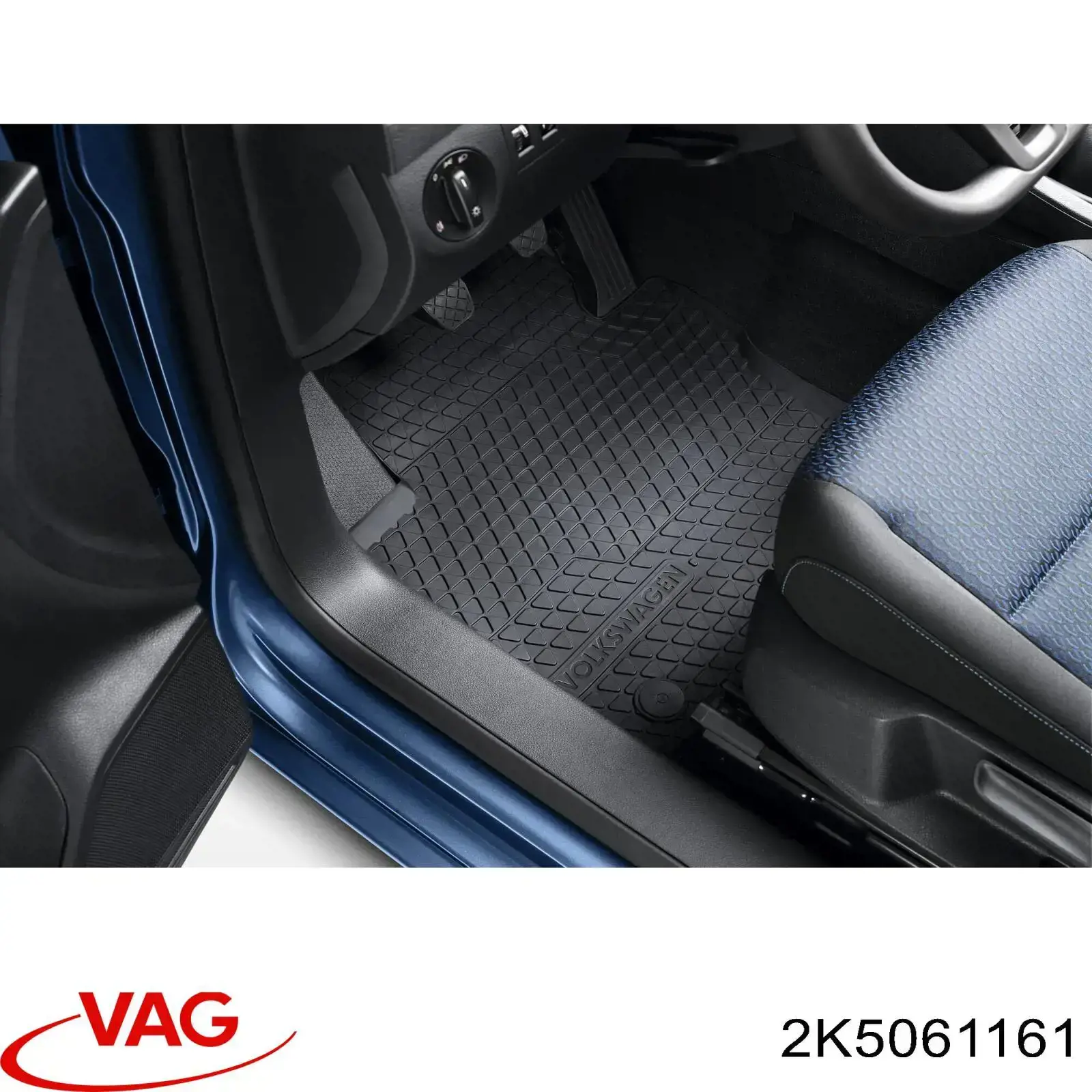 Килимок багажного відсіку VAG 2K5061161 ціна, від 101.70 USD