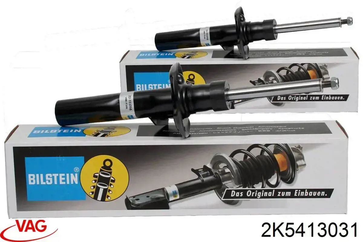 Стойка амортизатора передняя VAG 2K5413031 ціна, від 56.95 USD