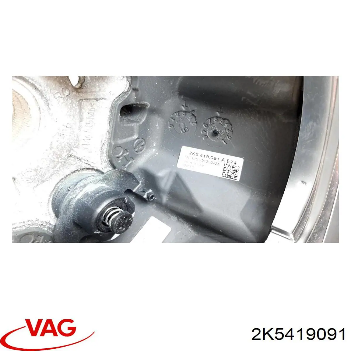 Рульове колесо VAG 2K5419091 ціна, від 144.60 USD