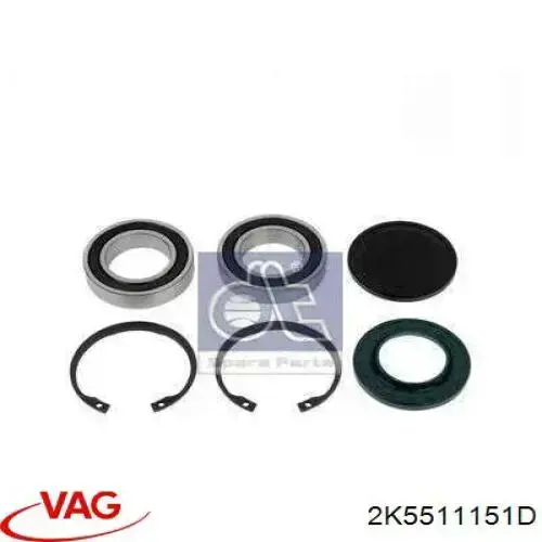 Ресори додаткові VAG 2K5511151D ціна, від 351.35 USD