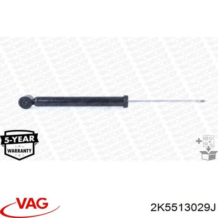 Купити 2K5513029J VAG Стійка амортизатора задня