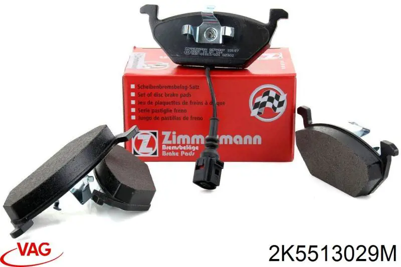 Купити 2K5513029M VAG Стійка амортизатора задня