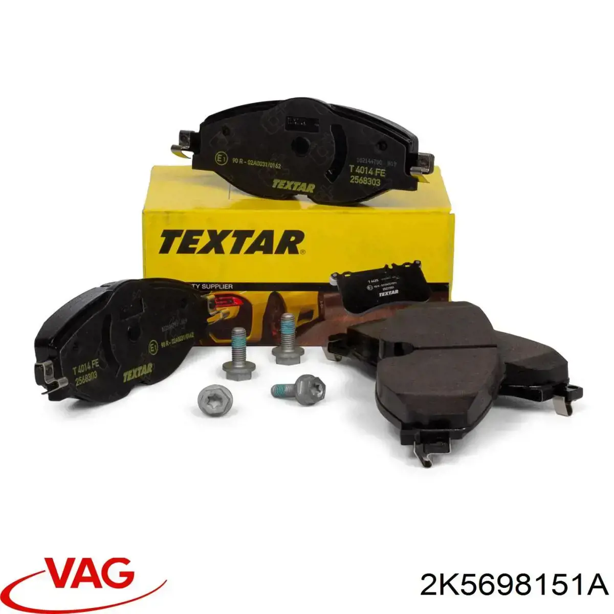 2K5698151A VAG Передні гальмівні колодки