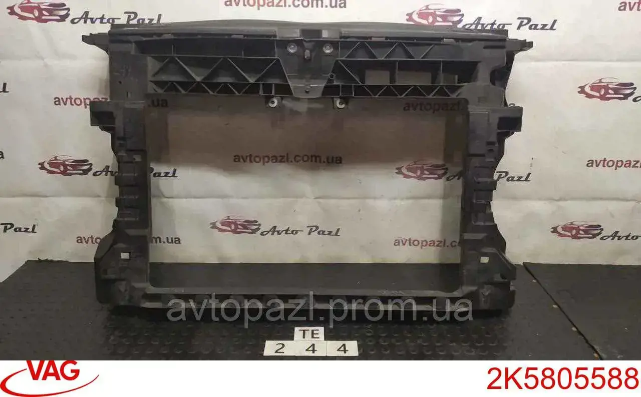 PVG03050A Signeda супорт радіатора вертикальний/монтажна панель кріплення фар