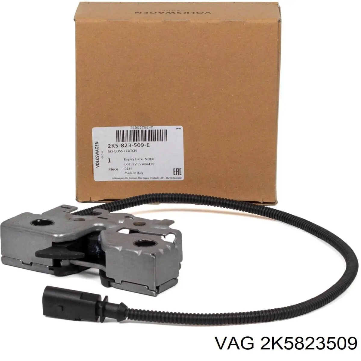 Замок капота VAG 2K5823509 ціна, від 25.40 USD