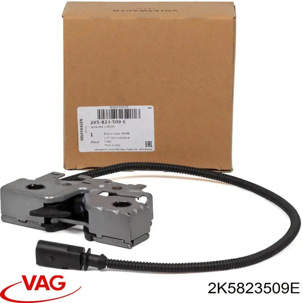 Замок кришки капота VAG 2K5823509E