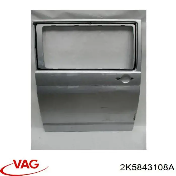Купити 2K0843108N VAG Двері бічні (зсувні), права