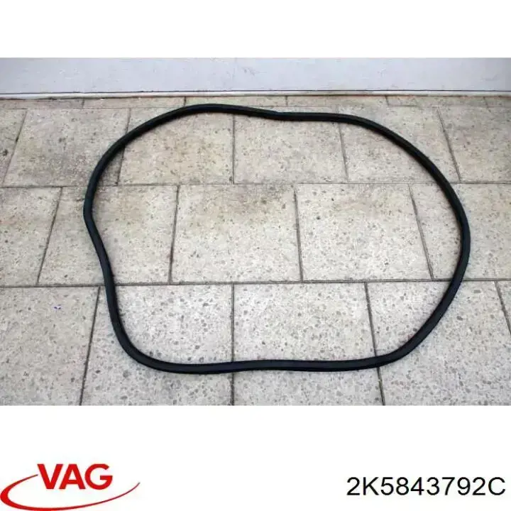 2K5843792C VAG Прокладка зсувних дверей