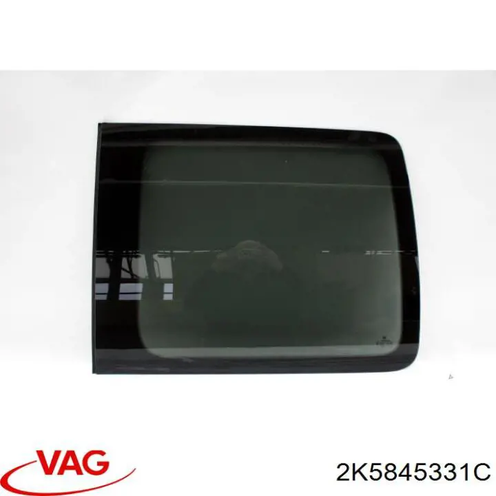 2K5845331C VAG Скло кузова/багажного відсіку, ліве