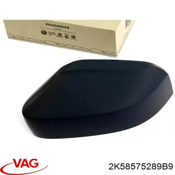 Накладка правого дзеркала заднього виду VAG 2K58575289B9 ціна, від 17.47 USD