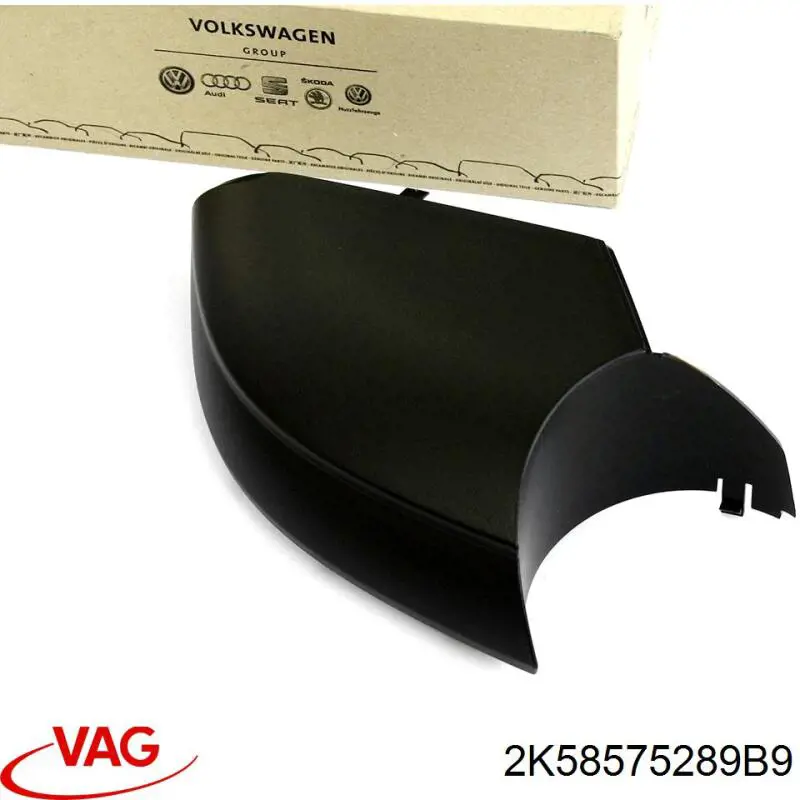 Купити 2K58575289B9 VAG Накладка/кришка дзеркала заднього виду, права