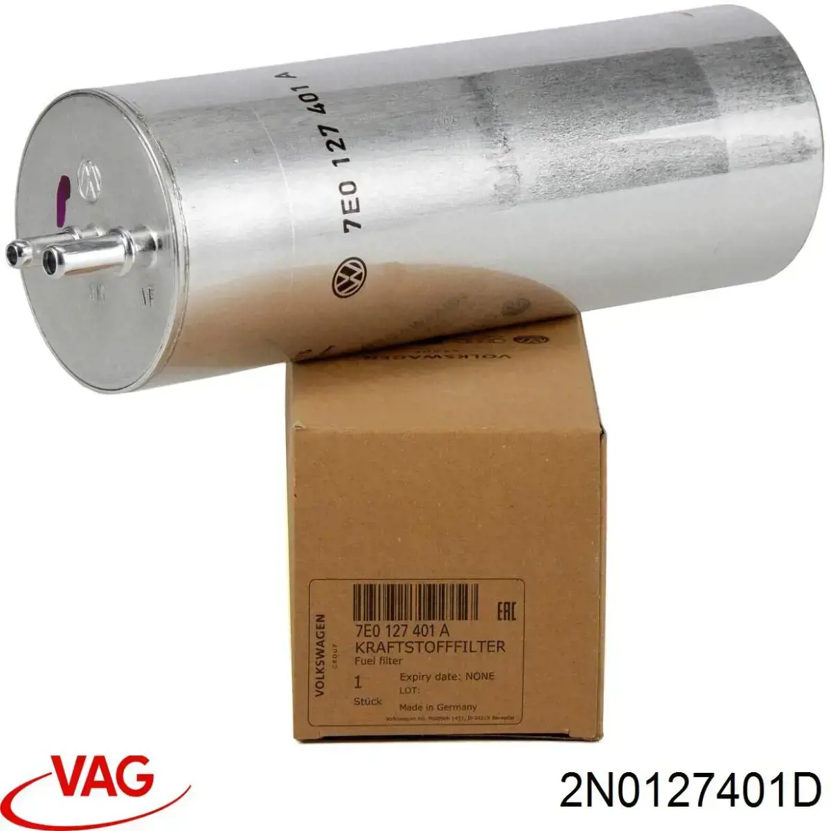 Фільтр тонкого очищення палива VAG 2N0127401D ціна, від 68.26 USD