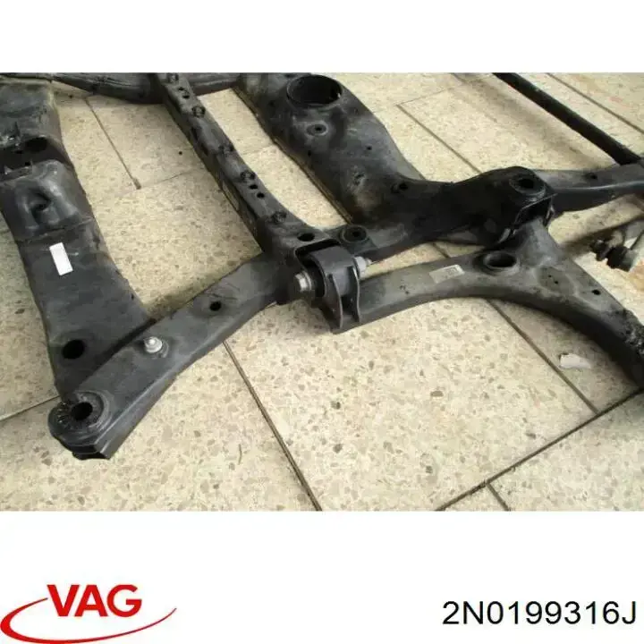 Підрамник передньої підвіски VAG 2N0199316J ціна, від 355.54 USD