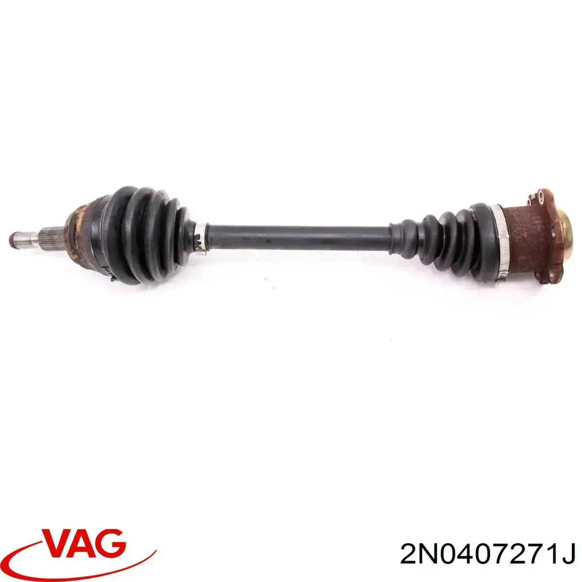 Привід передній лівий VAG 2N0407451AX ціна, від 138.46 USD