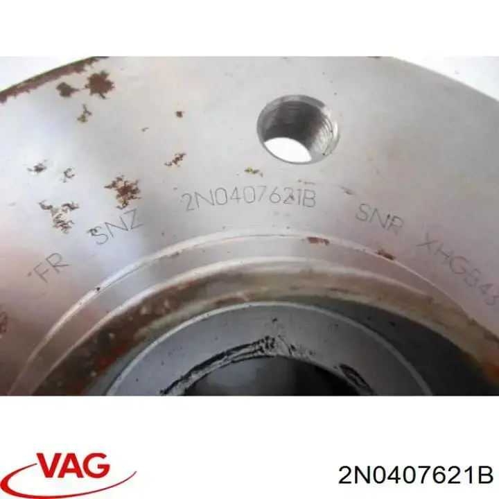 2N0407621B VAG Маточина (передня)