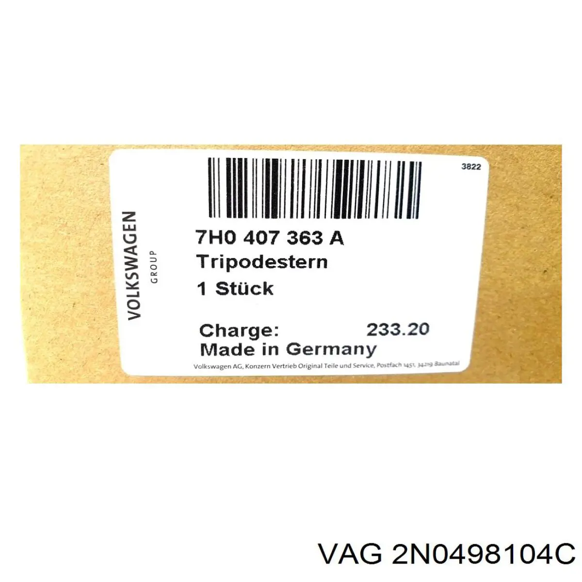 2N0498104F VAG 