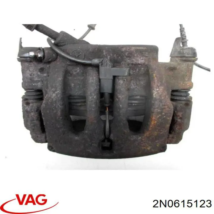 Супорт гальмівний передній лівий VAG 2N0615123 ціна, від 266.59 USD