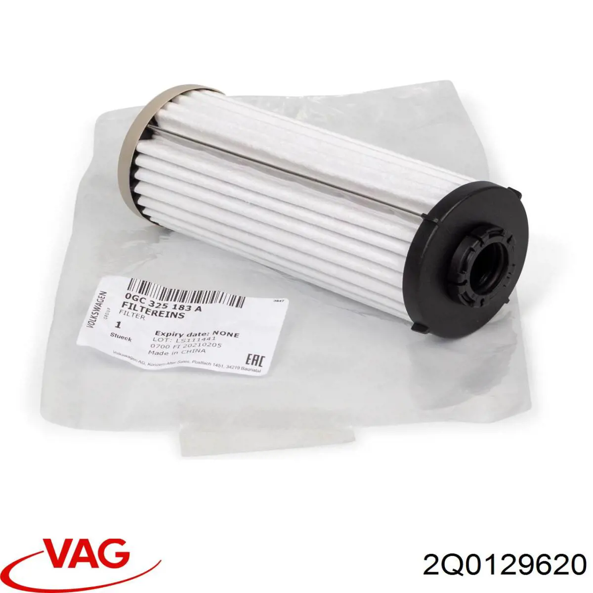 Купити 2Q0129620 VAG Автомобільний фільтр повітря