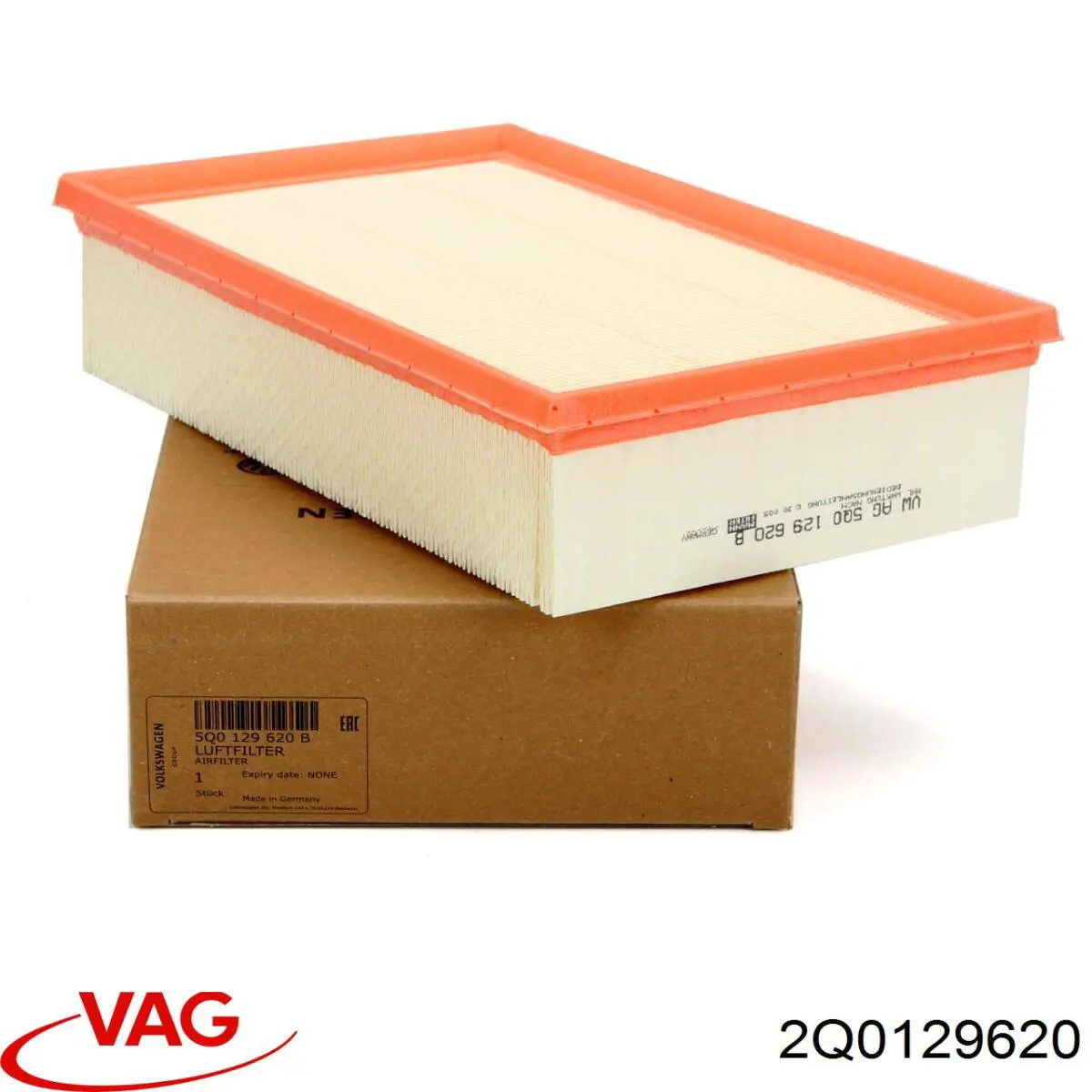 Елемент повітряного фільтра VAG 2Q0129620 ціна, від 30.69 USD