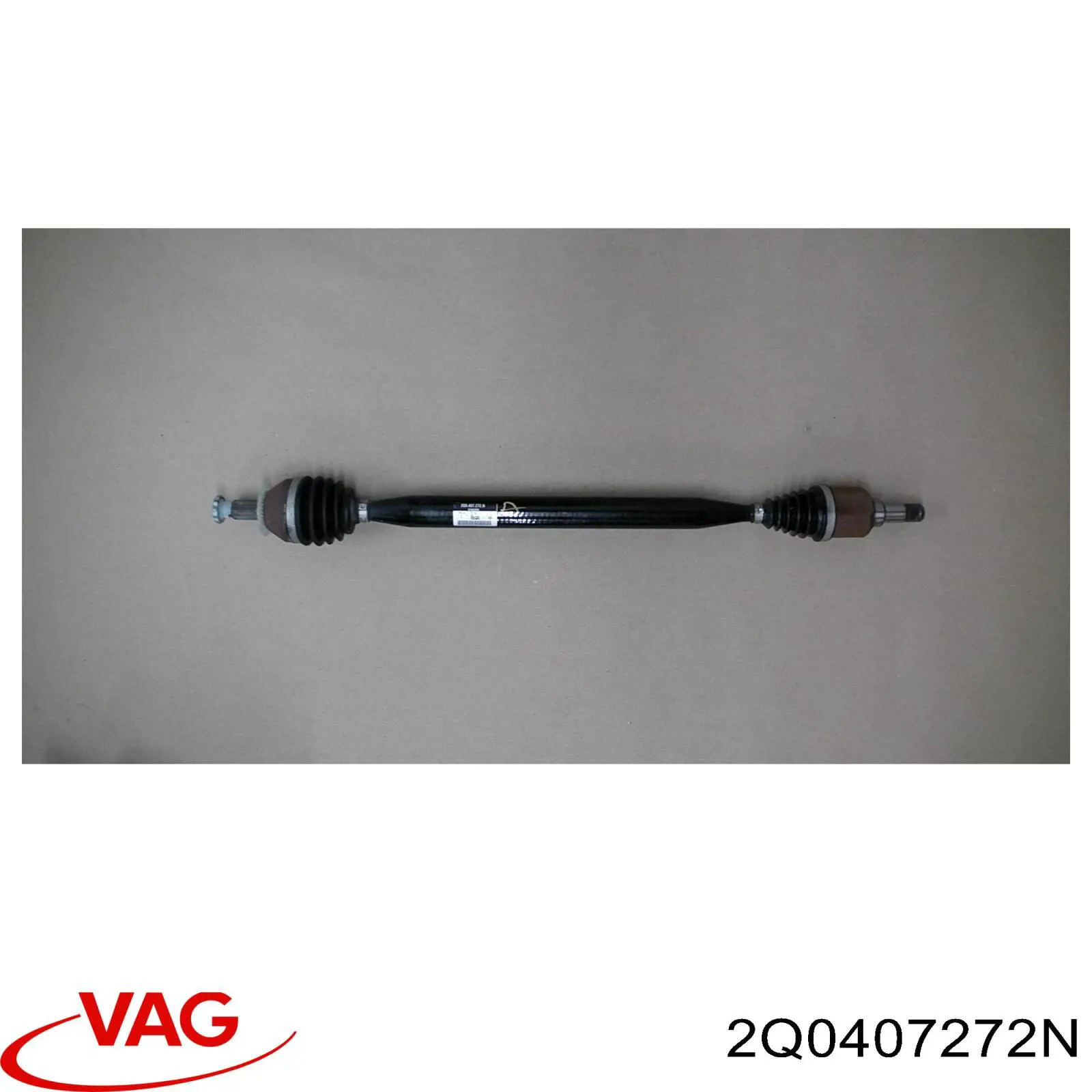 2Q0407272BK VAG Привід передній правий