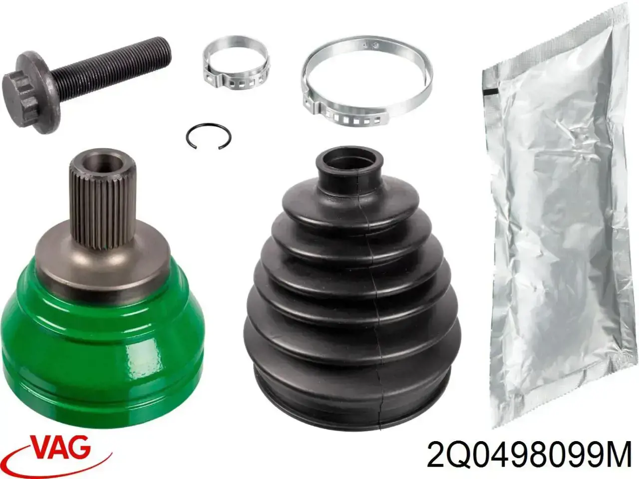 Граната колісна VAG 2Q0498099M ціна, від 30.56 USD