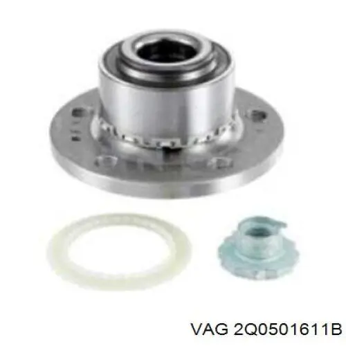 Маточини задніх коліс VAG 2Q0501611B ціна, від 45.48 USD