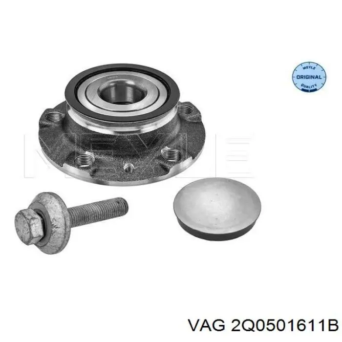 2Q0501611B VAG Маточина задня