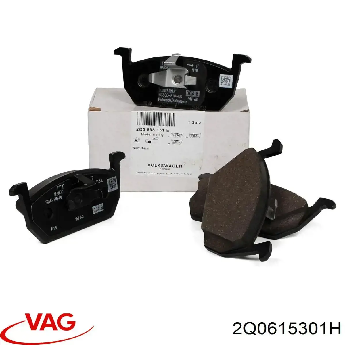 Диск переднього гальма VAG 2Q0615301H ціна, від 72.61 USD