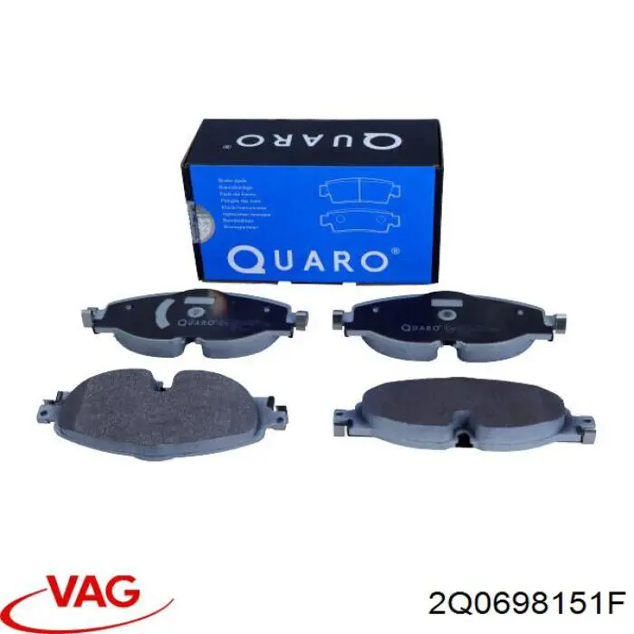 Тормозні колодки VAG 2Q0698151F