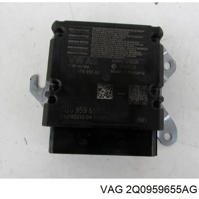 Модуль-процесор керування подушки безпеки VAG 2Q0959655AP ціна, від 192.44 USD