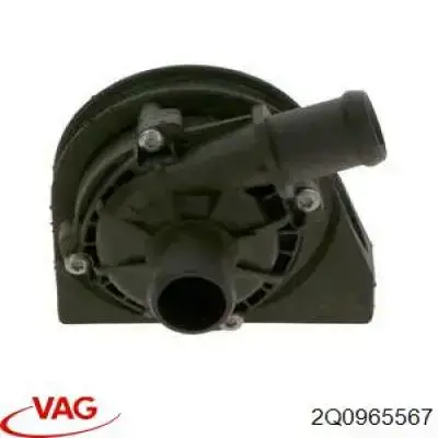 Купити 2Q0965567 VAG Помпа водяна, додатковий електричний