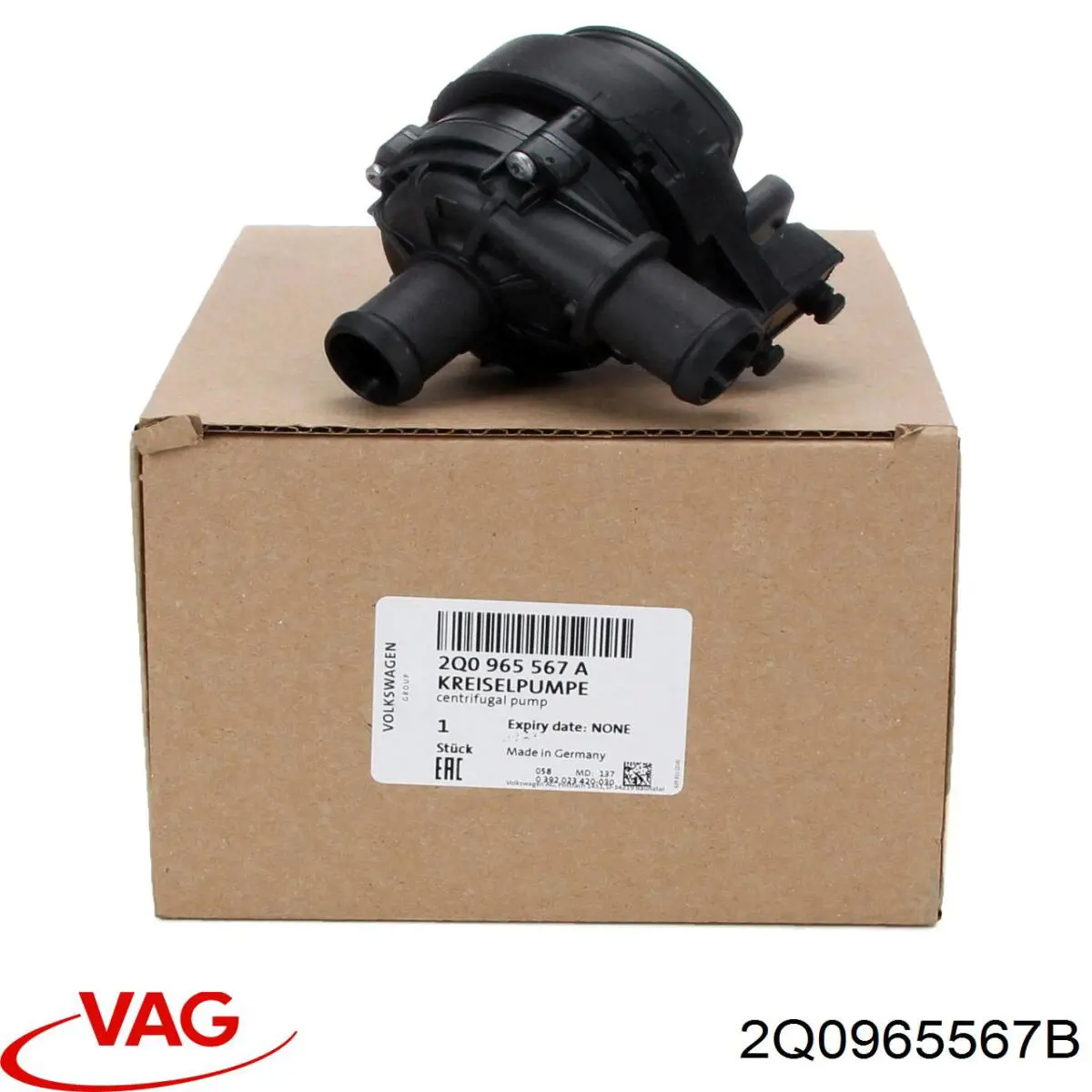 Купити 2Q0965567B VAG Помпа водяна, додатковий електричний