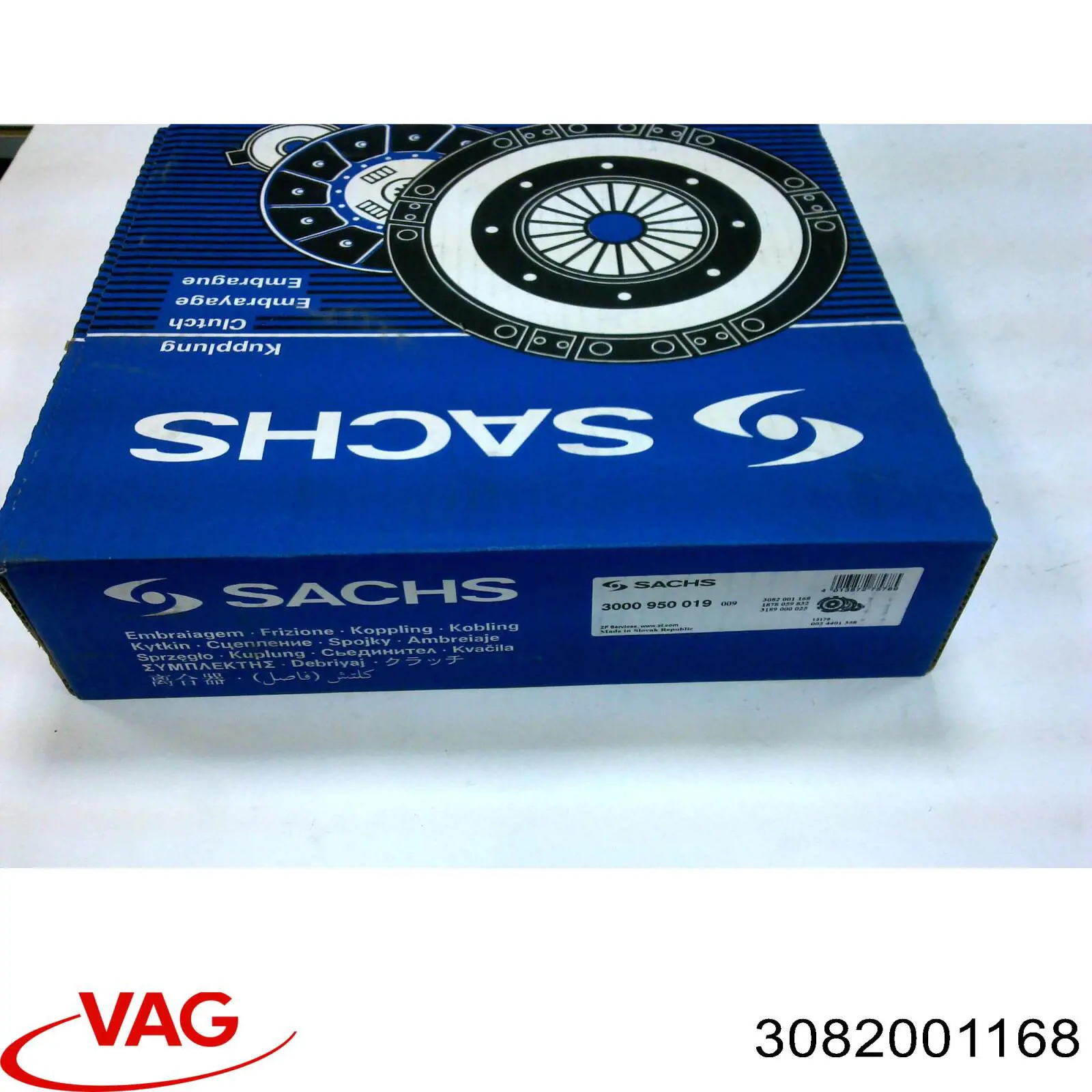 Корзина диска зчеплення VAG 3F141025