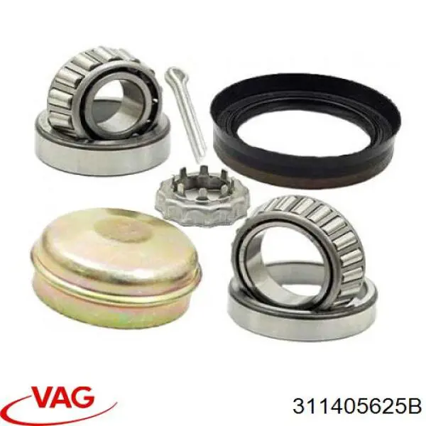 Купити 311405625B VAG Підшипник маточини задньої, внутрішній