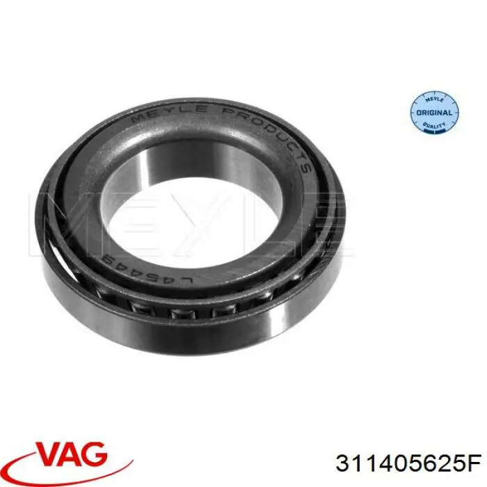 Підшипник маточини задньої, внутрішній VAG 311405625F