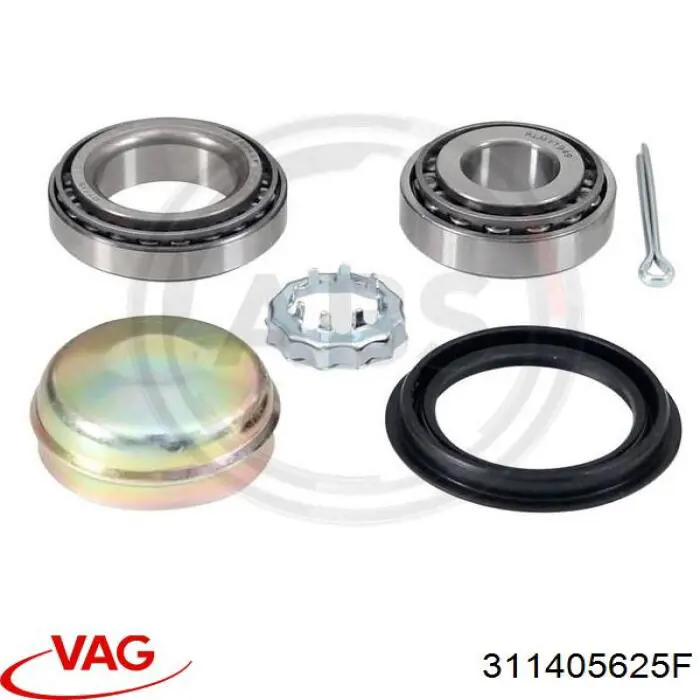 311405625F VAG Підшипник ступиці задньої, внутрішній