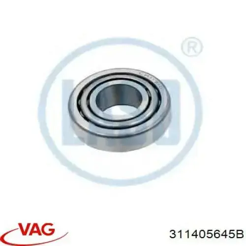 Підшипник маточини задньої, зовнішній 311405645B VAG