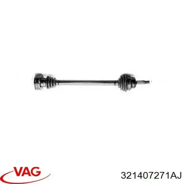 Купити 321407271AJ VAG Вісь передня в зборі