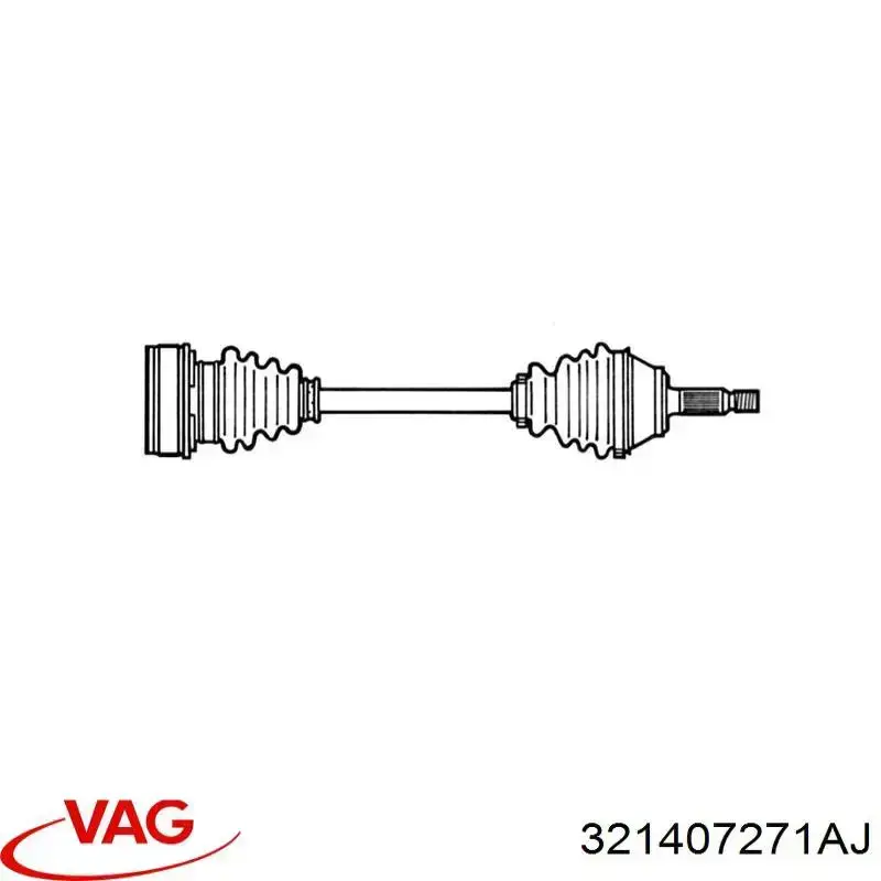 Купити Піввісь (привід) передня Audi 80 B2 81, 85
